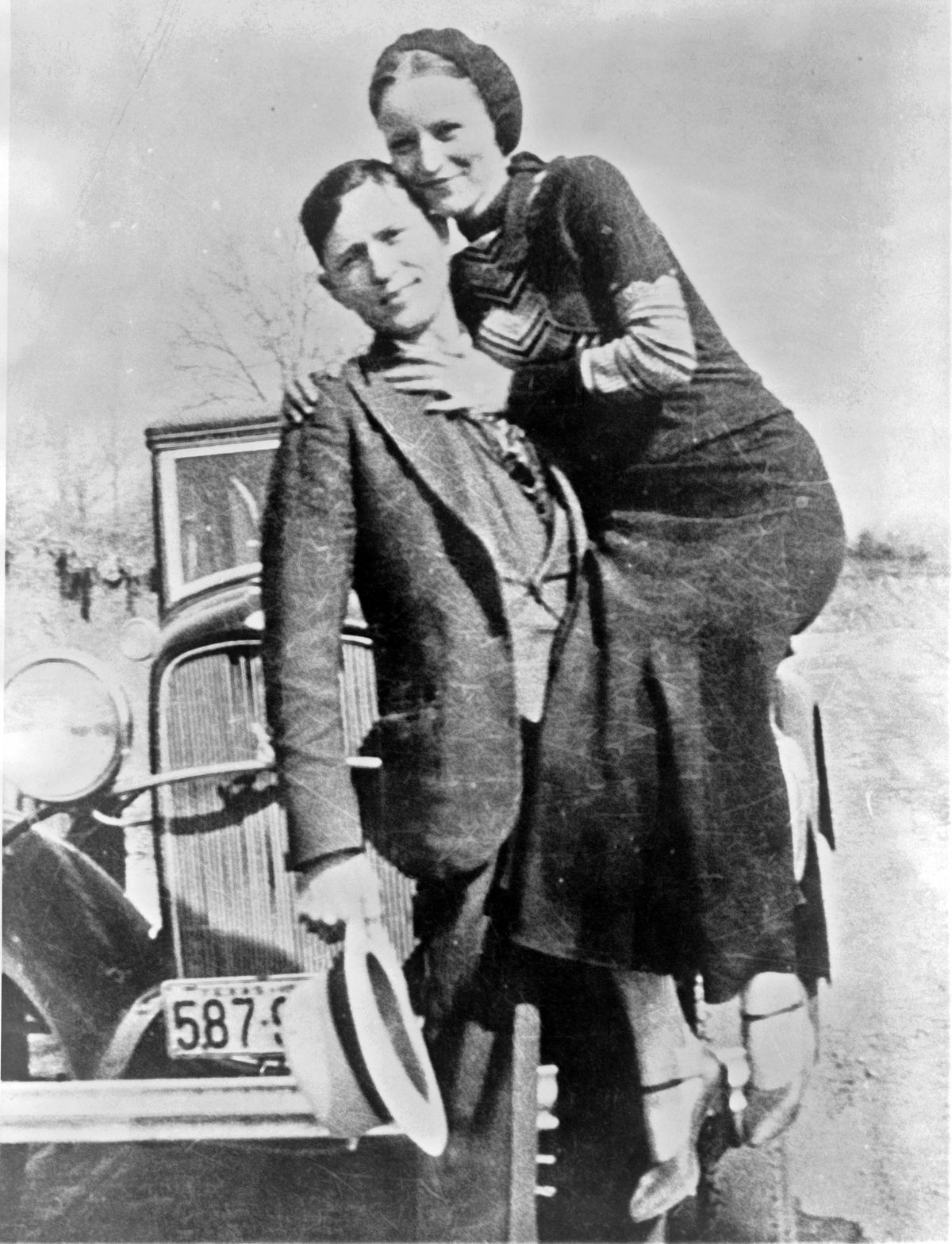 Estas fotos muestran la vida real de Bonnie & Clyde