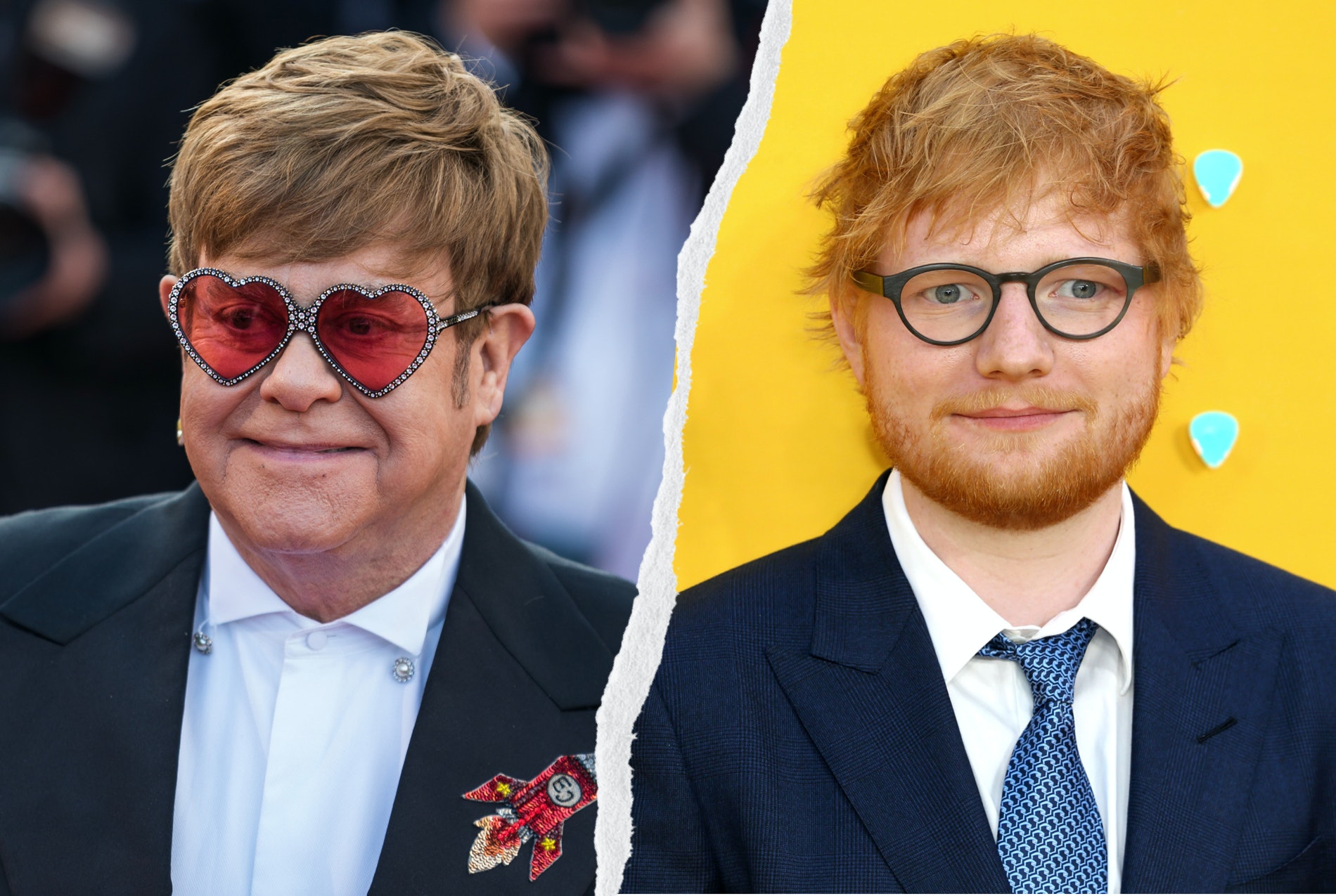 Ed Sheeran y Elton John lanzarán un sencillo navideño benéfico