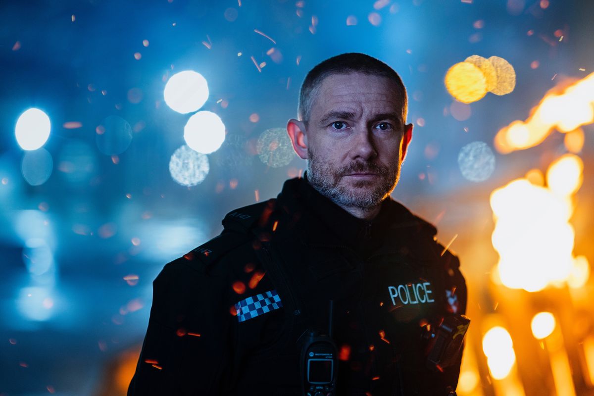 Martin Freemans nya show är baserad på livet för en IRL-polis