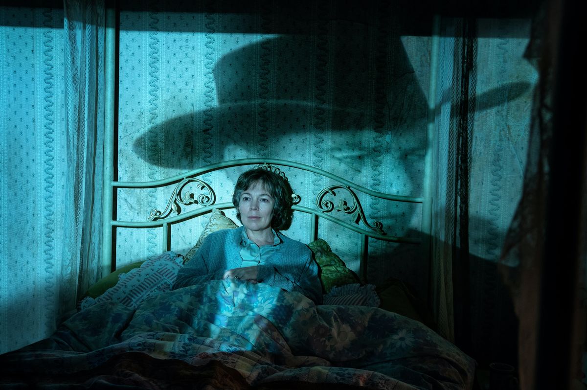 Olivia Colman er avslappende som morder Susan Edwards i New Landscapers Trailer