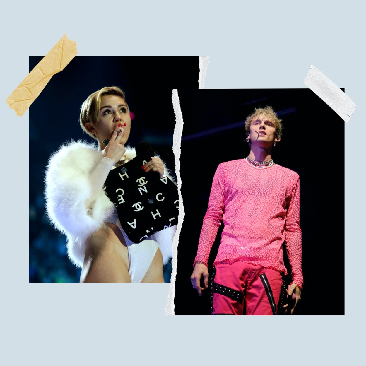 Miley Cyrus มีหลักฐานว่าเธอและ Machine Gun Kelly เป็นคนเดียวกัน