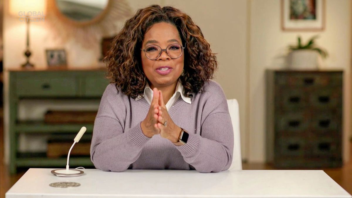 Oprah Winfrey explicou sua famosa reação à entrevista com Meghan Markle