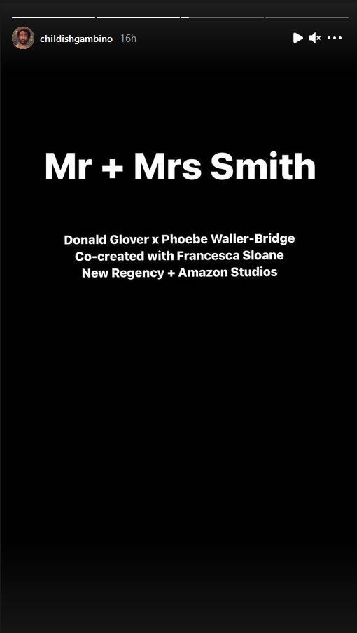 A série Mr. & Mrs. Smith de Donald Glover e Phoebe Waller-Bridge tem fãs agitados