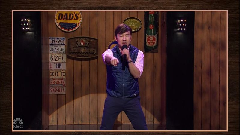 Simu Liu heeft een Backstreet Boys-klassieker genageld op SNL