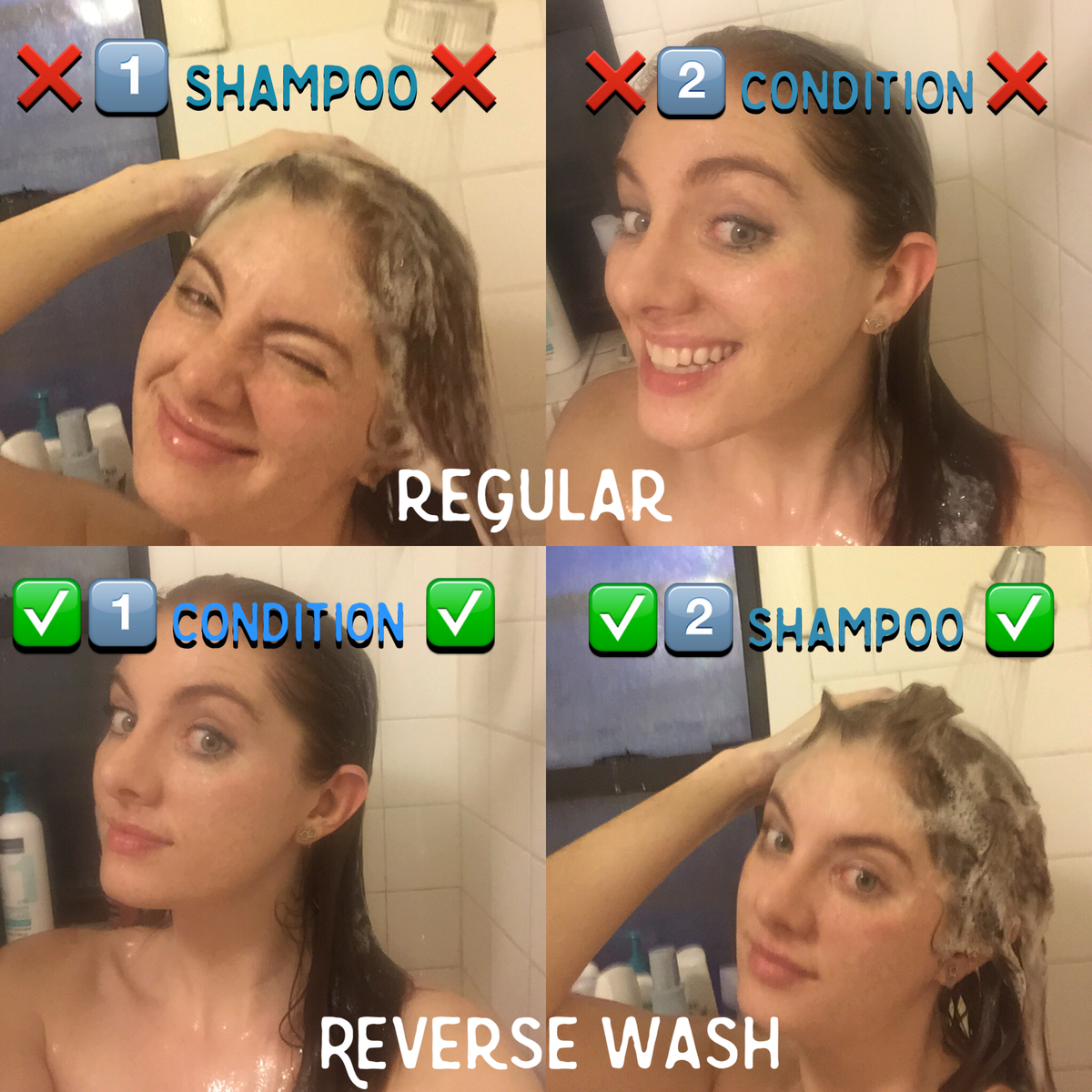 Werkt de omgekeerde haarwasmethode echt?