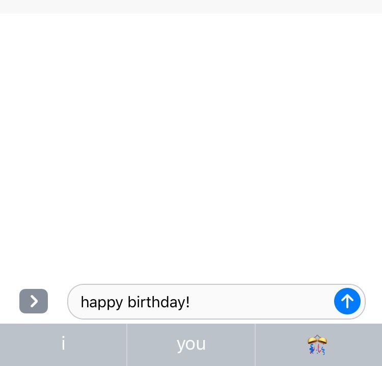 Как да изпратя балони за рожден ден в iMessage