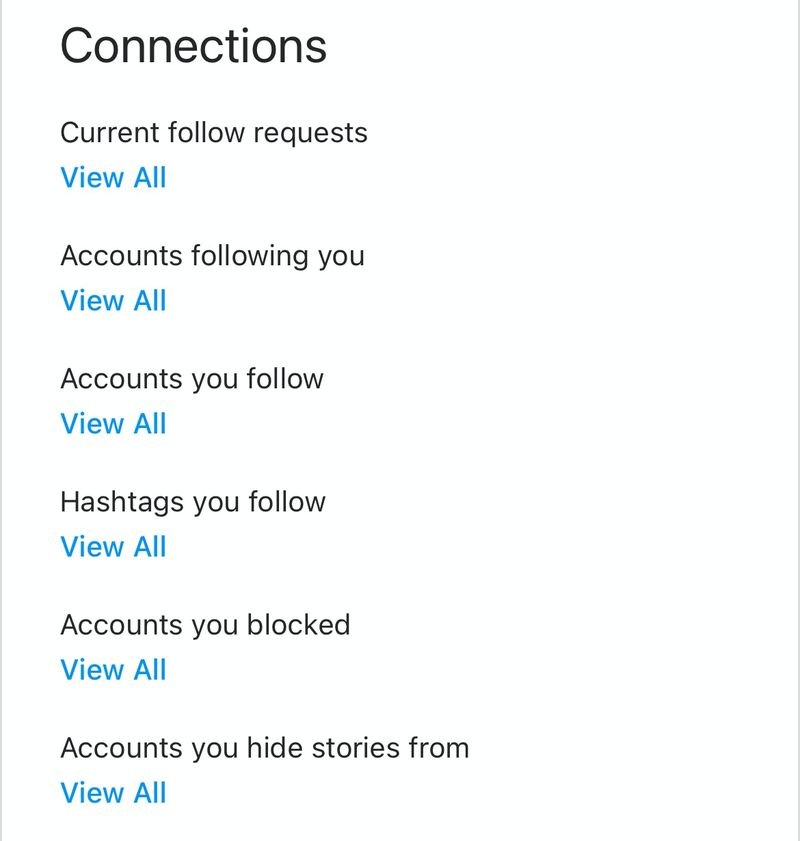 Acest dosar secret Instagram arată cine ignoră solicitările dvs. de urmărire