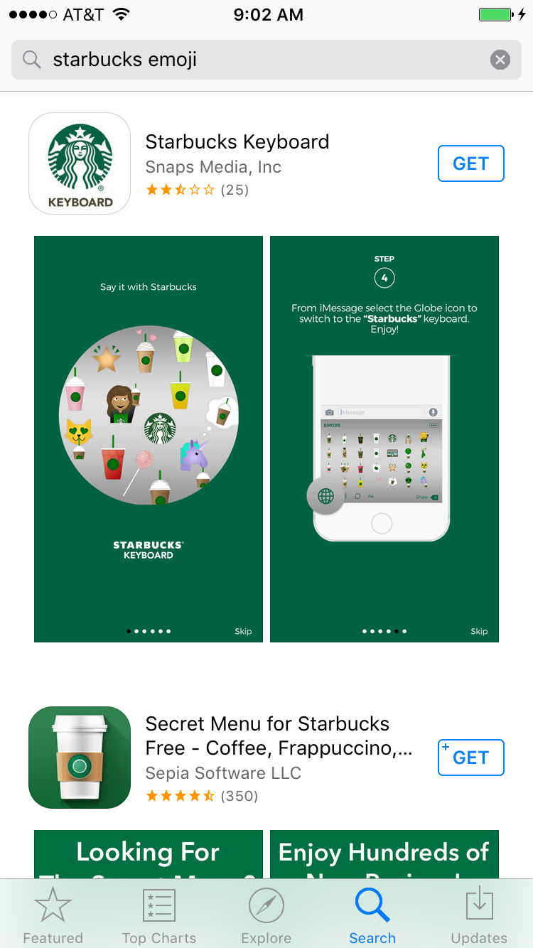 Kaip gauti „Starbucks“ jaustukų klaviatūrą