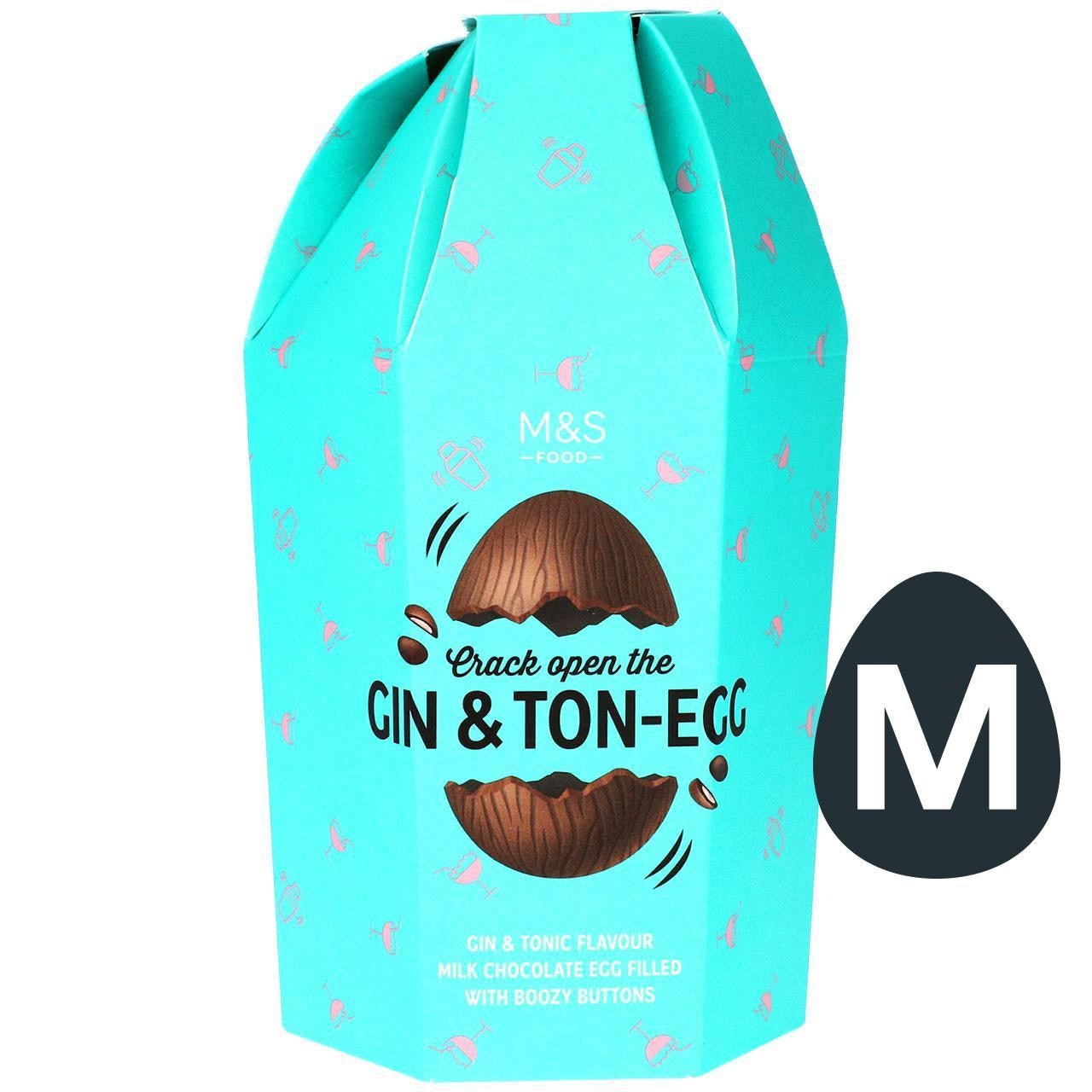 M&S je predstavil velikonočno jajce z ginom in tonikom