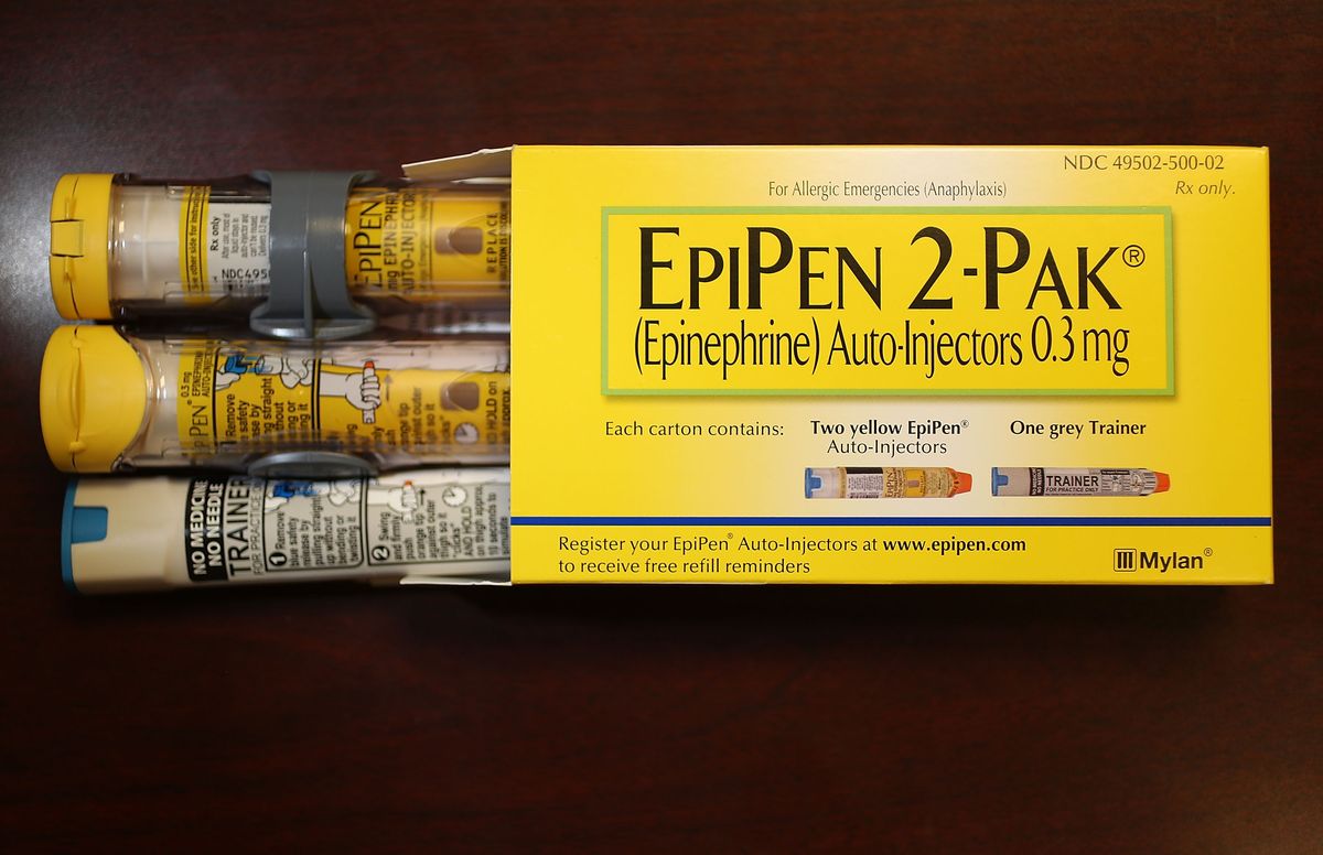 Millioner av amerikanere bruker EpiPens
