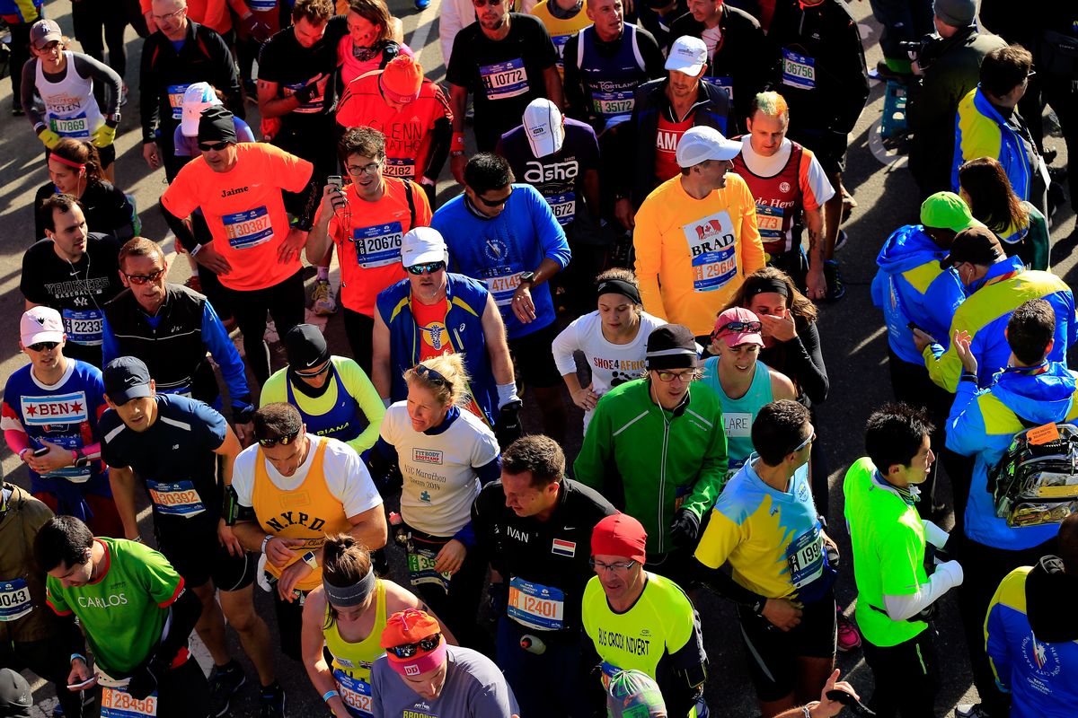 NYC Marathon hält das Licht für langsame Läufer an