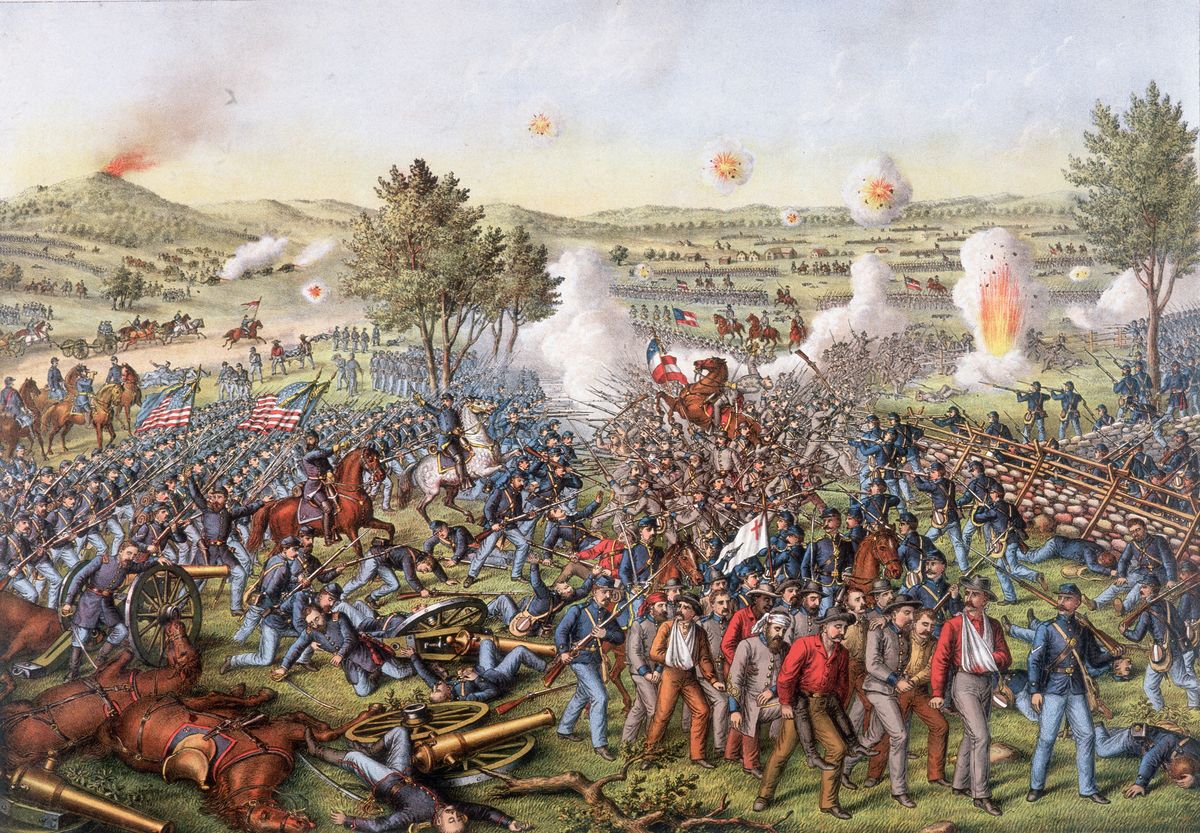 16 neuveriteľných fotografií bitky o Gettysburg
