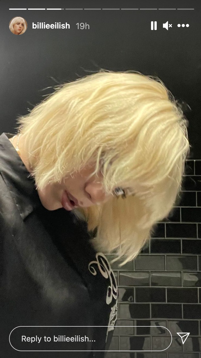 Madingiausias rudens plaukų kirpimas Billie Eilish