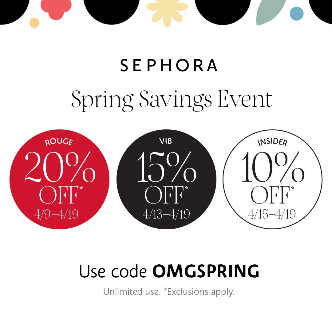 Все, что вам нужно знать о весеннем мероприятии Sephora, посвященном сбережениям
